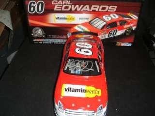 2008 ACTION 124 CARL EDWARDS VITAMIN WATER AUTOGRAPHED DIECAST  