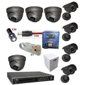 8 Channel Video Security DVR & Camera Complete System 