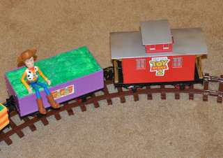 Toy Story 2 Interactive Talking Train Set in Box WORKS  