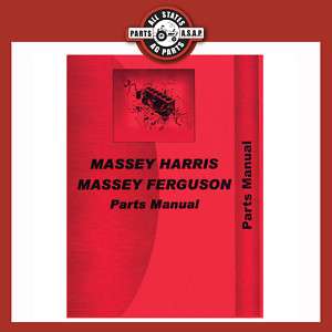 Parts Manual   Massey Ferguson 1240 DSL Compact Tractor  