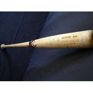  SHAWN GREEN GAME USED X BAT