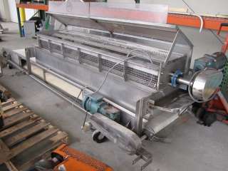 BELT DRYER DISCHARGE CONDITIONER AND CONVEYOR  