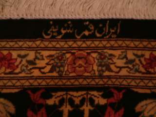 Qom Persian rug; All Persian Rugs are genuine handmade. Also, every 