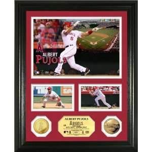   Angeles Angels Gold Coin Showcase Photo Mint Sports Collectibles