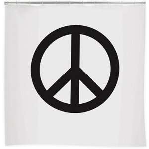  Shower Curtain Peace Sign