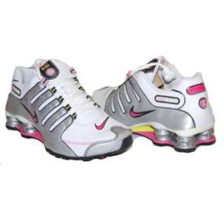   Shox NZ SL White/Pink/Silver Womens Running Shoes 366571 161 Shoes