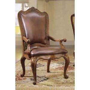   Cortina Leather Upholstered Back Side Chair [Set of 2]