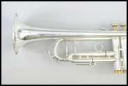   Silver Flair Intermediate Bb Trumpet MVW Gold Plated Trim 192786