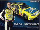 2010 PAUL MENARD #98 MASTERCRAFT NASCAR POSTCARD  