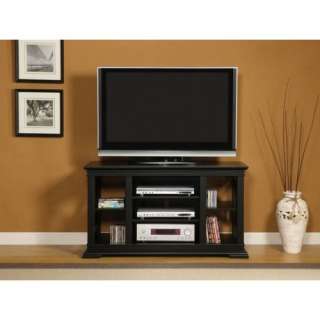 Black 50 TV/LCD/Plasma Stand/Console w 2 Drawer  