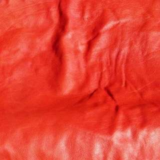 G5 Leather Hide Hides Upholstery Fabric 56 Tangerine  