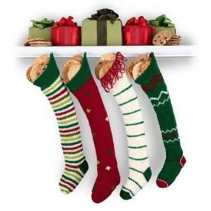  Holiday Cookie Stocking   Green Stocking 