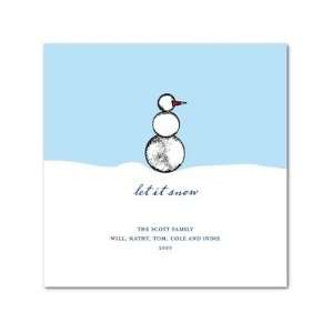  Holiday Cards   Snowman Gaze By Tallu Lah Health 