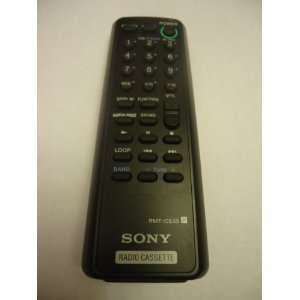  Sony Radio Cassette Remote Control RMT CS33 Everything 