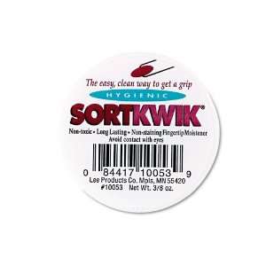  Lee Sortkwik Fingertip Moisteners 3/8 Oz Pink 3/Pack 
