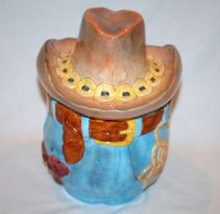   Collection, Otagiri USA. The Hat Rack Cowboy Ned Cookie Jar