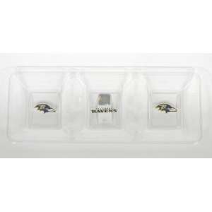  Baltimore Ravens Clear Snack Tray