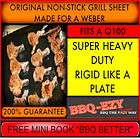 original nonstick rigid bbq grill sheet best on weber baby