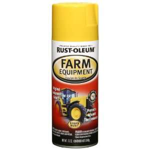   Automotive 249275 12 Ounce John Deere Farm Equipment Spray, Yellow
