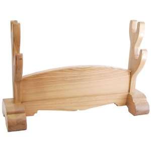 Hanwei   Table Sword Stand   2 Swords Natural  Sports 