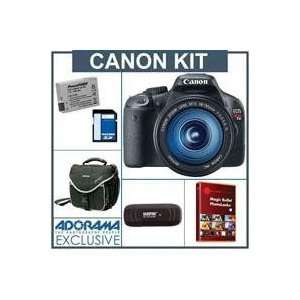  Canon EOS Rebel T2i DSLR Camera Kit   Black   with EF S 18 