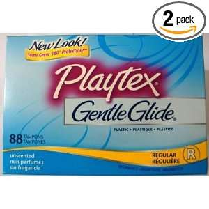 Playtex Gentle Glide Tampons, Fresh Scent, Super Aborsbency, 88 ct 