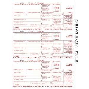  TOPS Tax Form/1098T Federal Copy A, 3.66 x 8 Inches, 50 