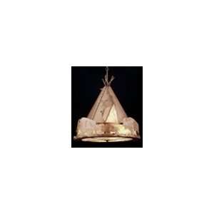  20W Teepee W/ Buffalo Pendant