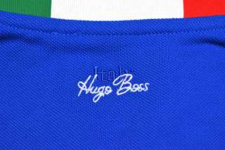 HUGO BOSS World Cup Azzuri Polo Shirt T Shirt L Italy  
