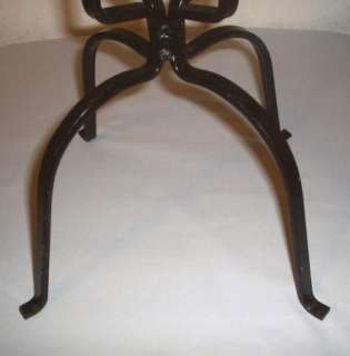 VINTAGE MISSION ARTS & CRAFTS TILE TABLE WROUGHT IRON  