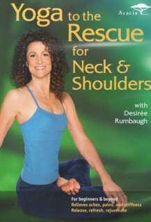 YOGA TO THE RESCUE FOR NECK & SHOULDERS DVD NEW SEALED THERAPY WORKOUT 
