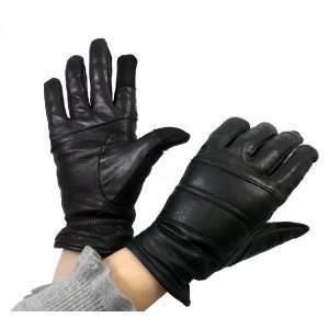   Leather iTouch Touchscreen Gloves for Women   Size Large Electronics