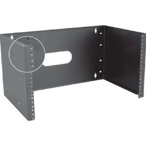   Non Hinged Wall Mount Bracket with 6 Depth Rack Units 4 Electronics