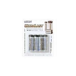  AA Rechargeable NiCd Battery Retail Pack   4 Pack 