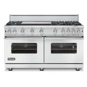  Viking VGCC5606GWH 60 Inch Freestanding Range Kitchen 