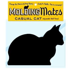  Casual Cat   Molding Mates Home Decor Peel & Stick Vinyl 