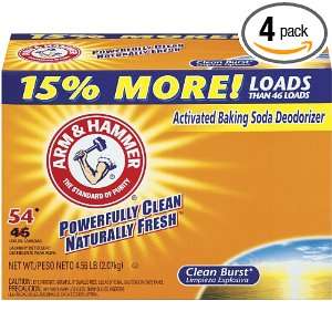  Arm & Hammer Powder Laundry Clean Burst Detergent, Regular 