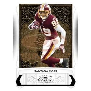 Santana Moss   Washington Redskins   2009 Donruss Classics NFL 