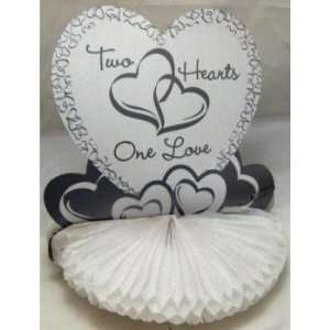  Wedding Two Hearts Centerpiece Case Pack 12 Everything 