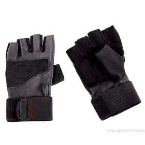 Weider Pro Wrist Wrap Training Glove (Large)
