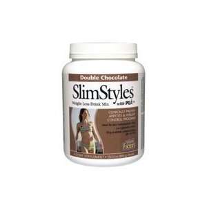 Natural Factors   SlimStyles Weight Loss Drink Mix with PGX   Double 