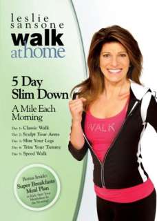 Leslie Sansone Walk At Home 5 Day Slim Down A Mile Eac 013131555899 