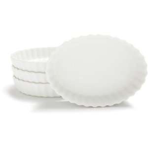 Revol White Porcelain Oval Flan Dish, 5 oz.  Kitchen 