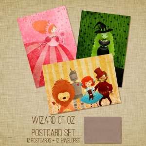  Wizard of Oz Postcard Set Baby