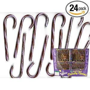 Case of 288 Wonka Chocolate Flavored Candy Canes  Grocery 
