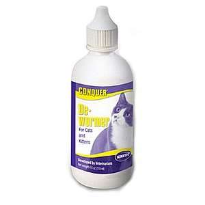  Conquer De Wormer For Cats & Kittens, 4 oz.