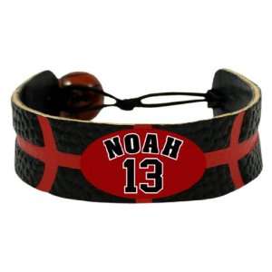  NBA Chicago Bulls Joakim Noah Team Color Jersey Bracelet 